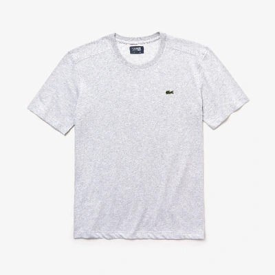 Lacoste Men's Ultra Dry Cotton Sport T-shirt - 3xl - 8 In Grey