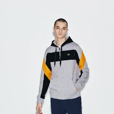 Men's lacoste sport colorblock fleece tennis clearance sweatshirt