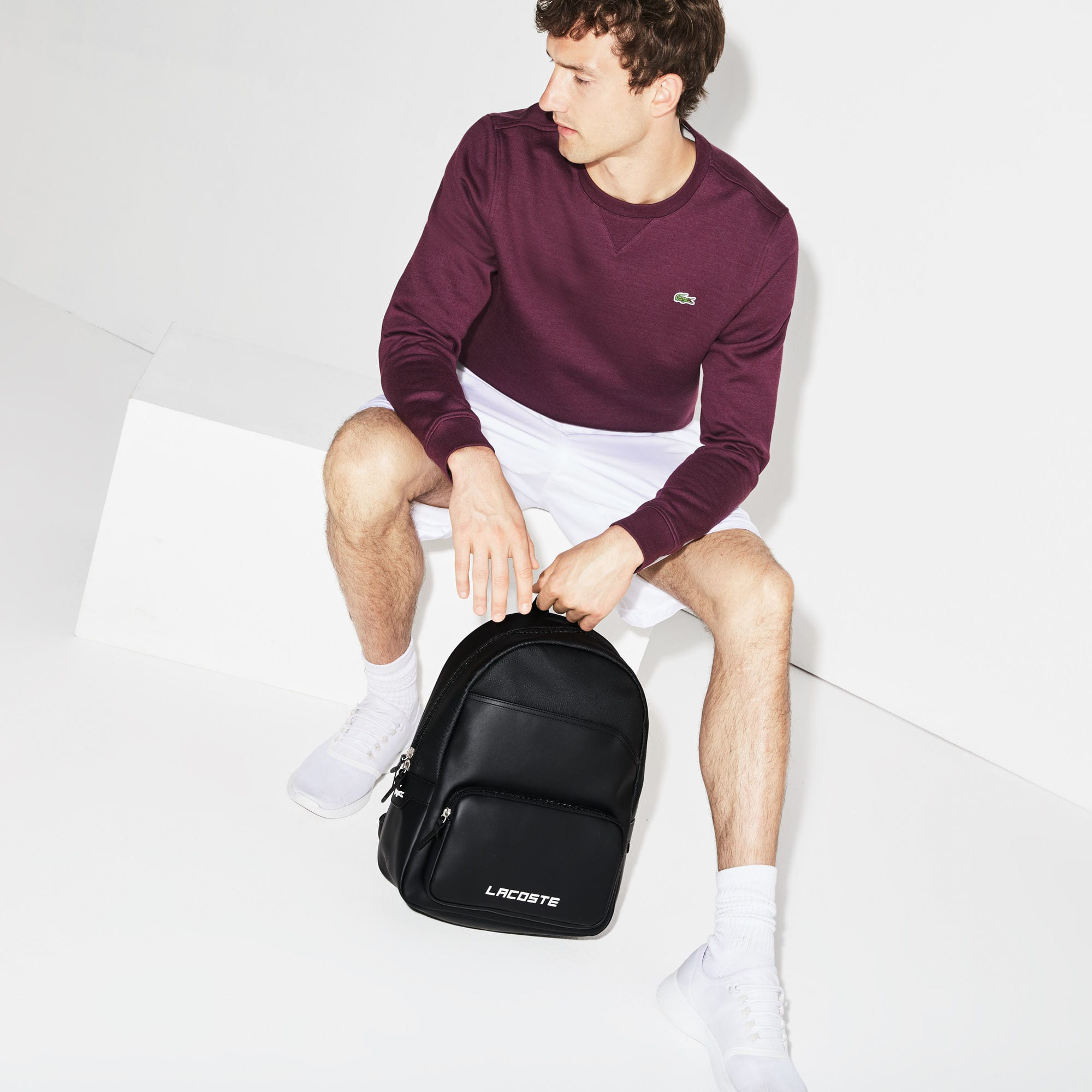 lacoste petit pique backpack