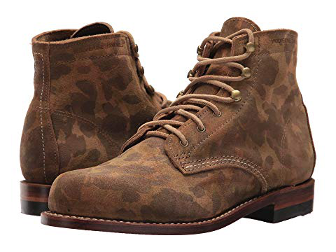 wolverine boots camo