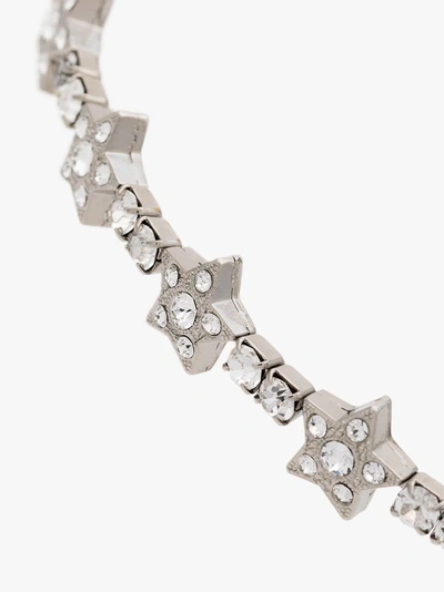 Shop Miu Miu Choker Mit Kristallen In Silver