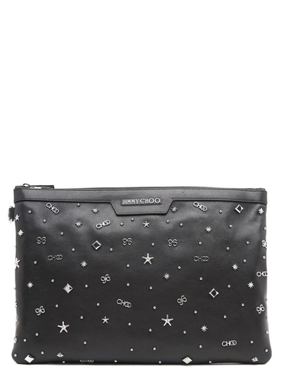 Shop Jimmy Choo Derek Bag In Black