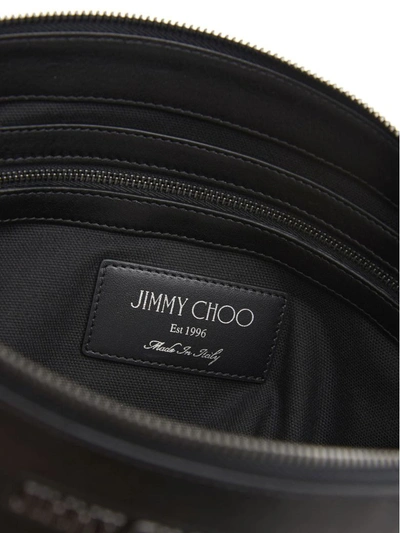 Shop Jimmy Choo Derek Bag In Black