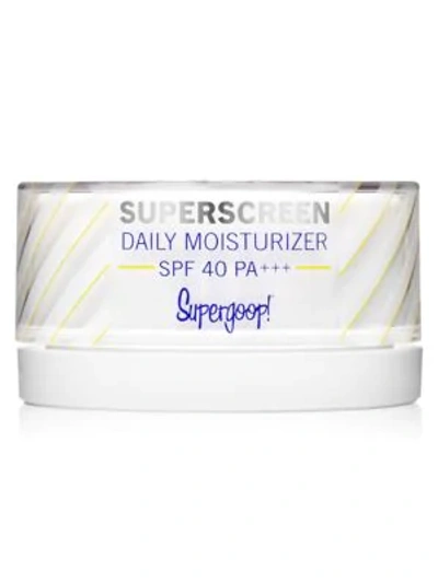 Shop Supergoop Superscreen Daily Moisturizer Spf 40 Pa+++