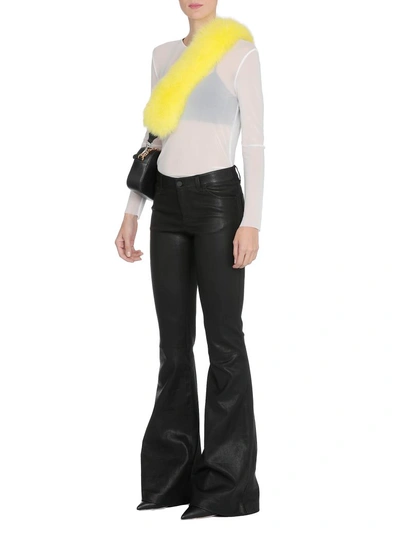 Shop Kate Cate Foxy Lady Shoulder Strap In Yellow