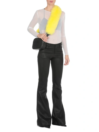 Shop Kate Cate Foxy Lady Shoulder Strap In Yellow