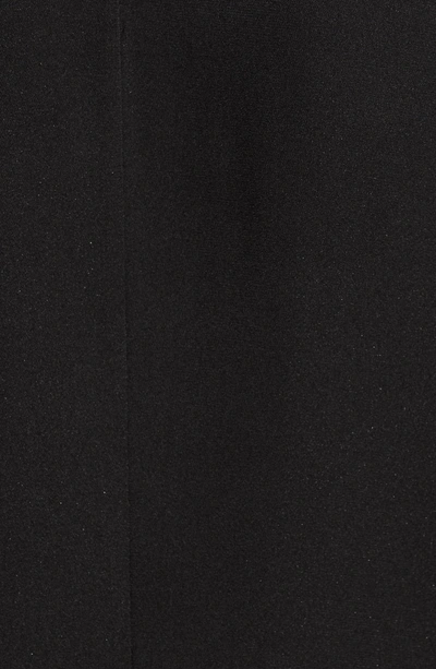 Shop Hugo Boss Banora Stretch Silk Blouse In Black