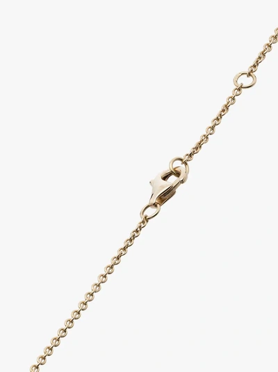 Yvonne Léon 18k Yellow Gold And Diamond Palm Tree Necklace In Metallic