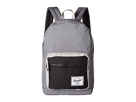 herschel mid grey crosshatch