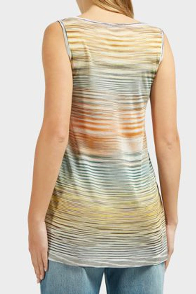 Shop Missoni Space Dye Tank Top In Multicoloured