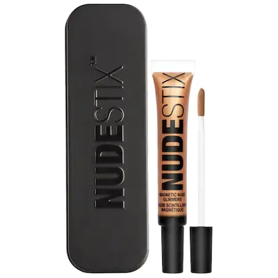 Shop Nudestix Magnetic Nude Glimmer Highlighter Bronzi Babe 0.34 oz/ 10 ml