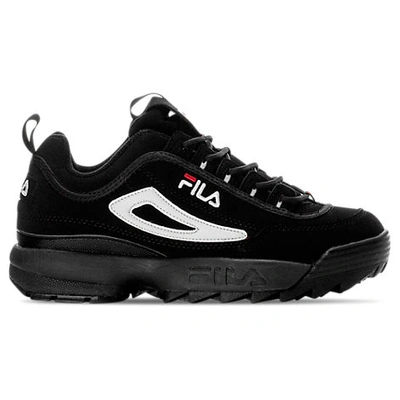 Shop Fila Men's Disruptor 2 Premium Casual Shoes In Black