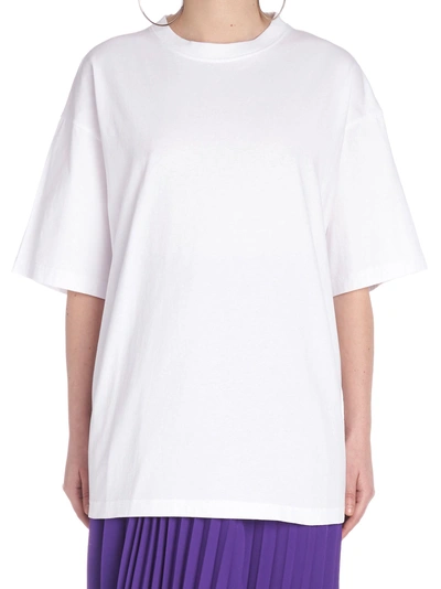 Shop Balenciaga 'i Love Techno' T-shirt In White