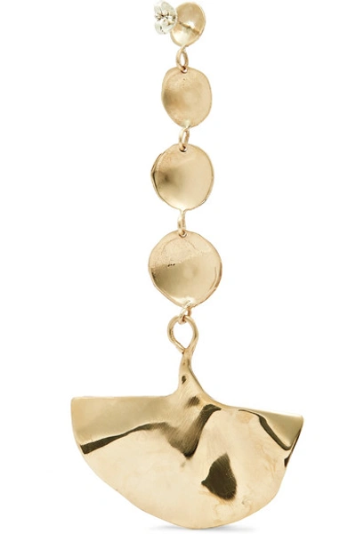 Shop Ariana Boussard-reifel Kabuki Gold-tone Earrings