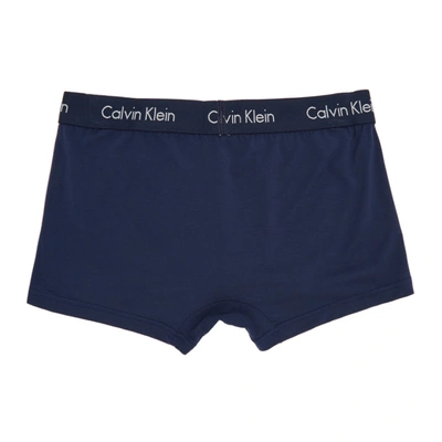 Shop Calvin Klein Underwear Navy Body Boxer Briefs