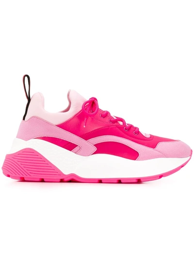 Shop Stella Mccartney Eclypse Sneakers - Pink