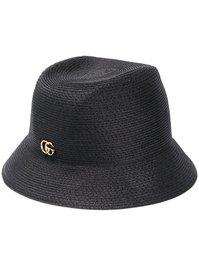 Shop Gucci Trilby-hut Mit Logo - Schwarz In Black