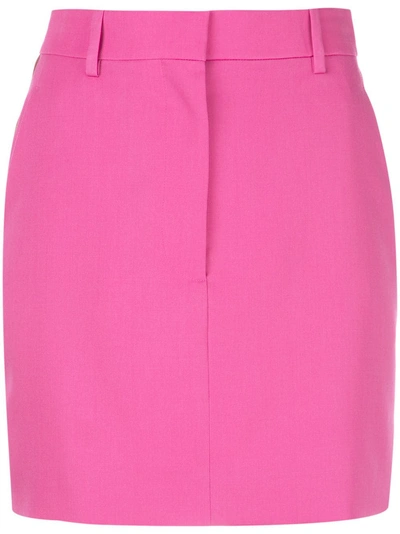 Shop Calvin Klein 205w39nyc Side Stripe Skirt - Pink