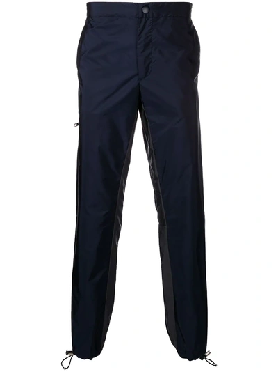 Shop Prada Tapered Trousers - Blue