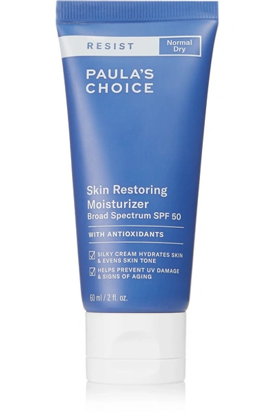 Shop Paula's Choice Resist Skin Restoring Moisturizer Spf50, 60ml - One Size In Colorless