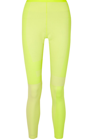 neon yellow nike leggings