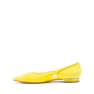 Shop Casadei Twisted In Sunny