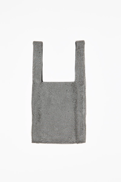 Shop Alexander Wang Wangloc Thank You Mini Shopper In White