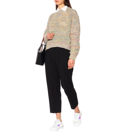 Shop Acne Studios Zora Sweater In Multicoloured