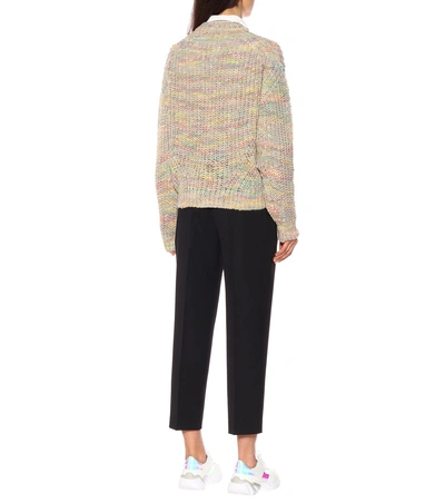 Shop Acne Studios Zora Sweater In Multicoloured