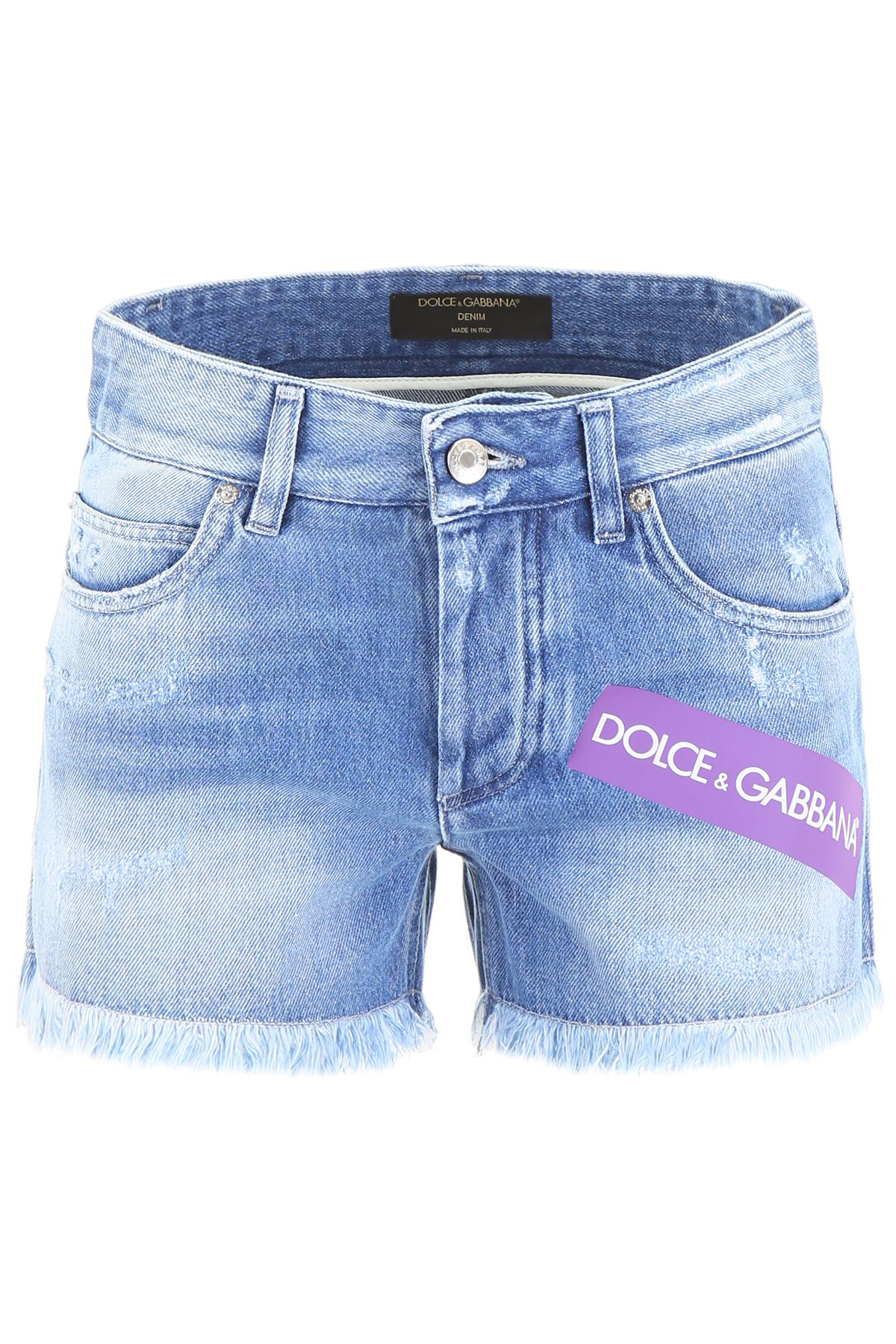 dolce gabbana denim shorts