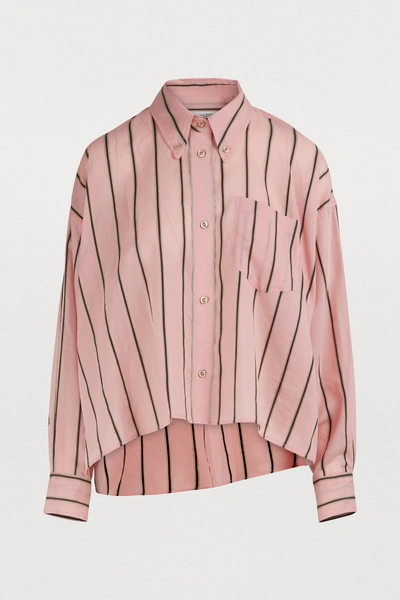 Shop Isabel Marant Étoile Ycao Shirt In Light Pink