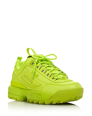 fila sneakers neon green