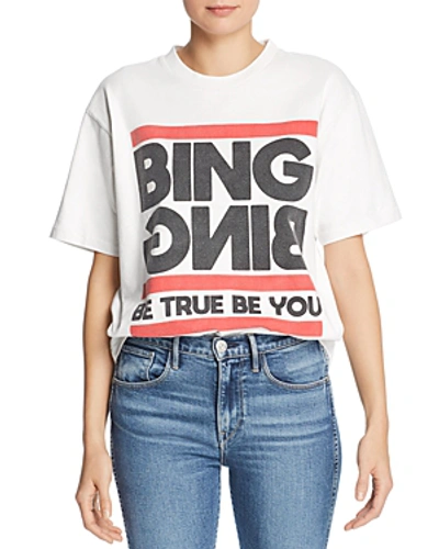 Shop Anine Bing True You Graphic Tee In White