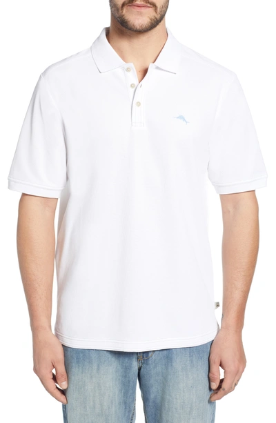 Shop Tommy Bahama Emfielder 2.0 Polo In Bright White