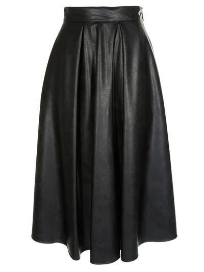 Shop Msgm Pleated Skirt