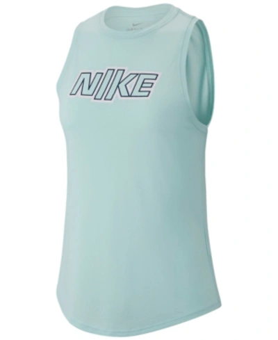 Shop Nike Dry Legend Training Tank Top In Teal Tint