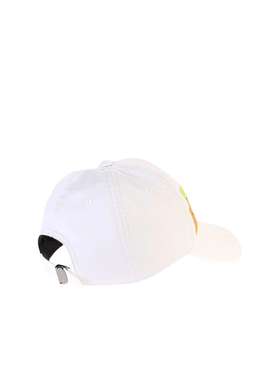 Shop Dolce & Gabbana Branded Baseball Hat In White