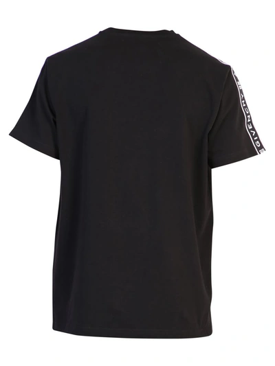 Shop Givenchy Branded T-shirt In Black