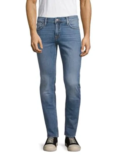 Shop 7 For All Mankind Paxtyn Skinny Jeans In Blue