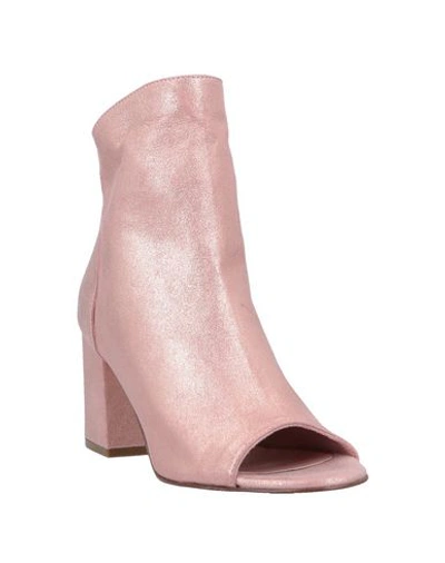 Shop Anna F Ankle Boots In Pink