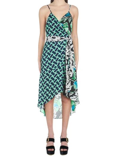 Shop Diane Von Furstenberg Katsia Dress In Multicolor