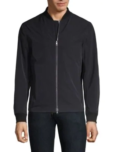 Shop Theory Amir Foundation Bomber Jacket In Nocturne Navy