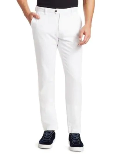 Shop Saks Fifth Avenue Modern Straight-leg Pants In White