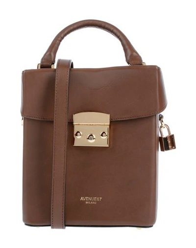 Shop Avenue 67 Handbag In Brown