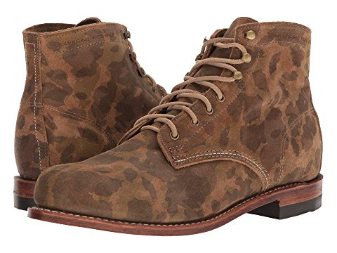 wolverine boots camo