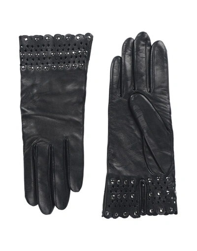 Shop Agnelle Gloves In Black