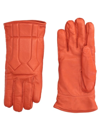 Shop Dsquared2 Gloves In Orange