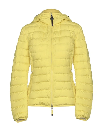 Shop Parajumpers Down Jacket In Yellow