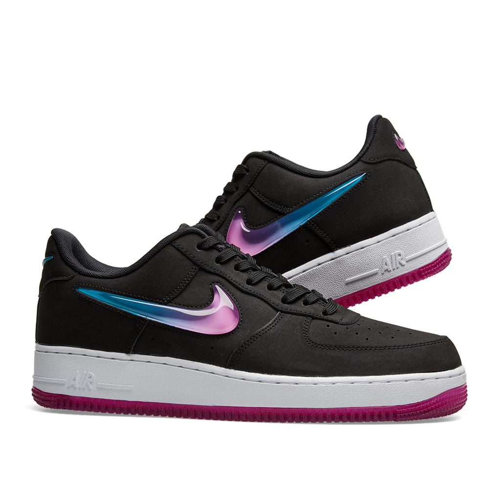 Nike Air Force 1 '07 Premium 2 'jelly Swoosh' In Black | ModeSens