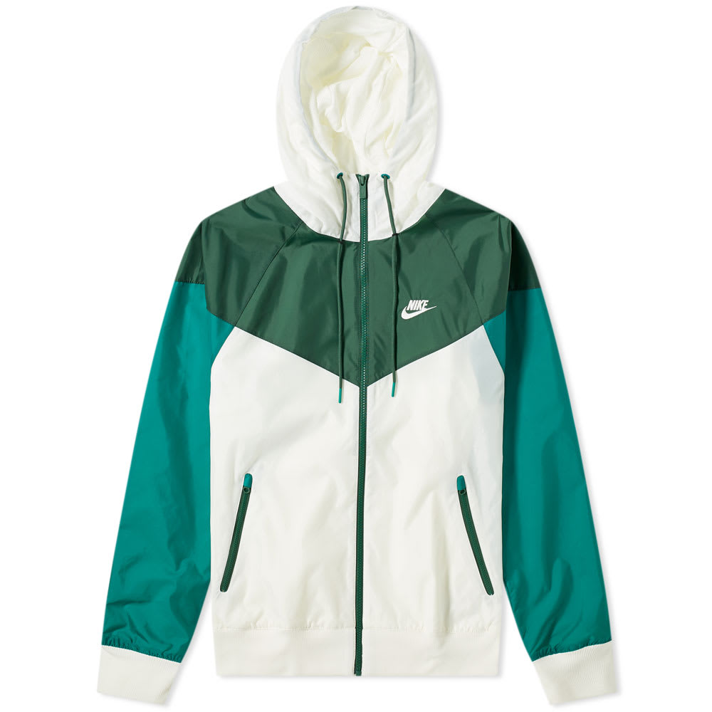 nike windrunner jacket green